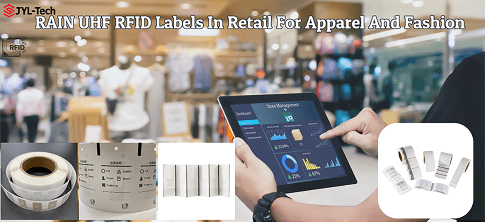 Etichette RFID RAIN UHF nella vendita al dettaglio di abbigliamento e moda